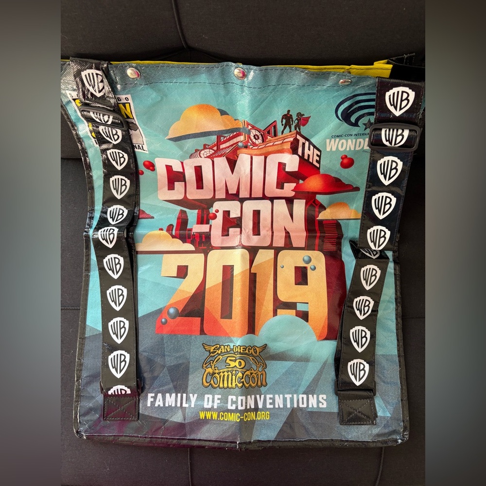 USED Comic-Con 2019 San Diego Tote Bag/Backpack